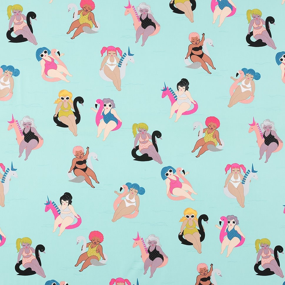 Flirty and Floaty - Aqua