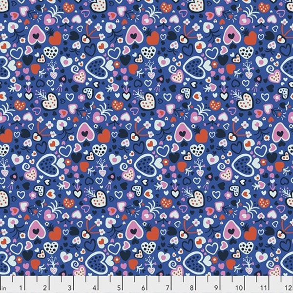 Floating Love - Prussian - 5 YARDS