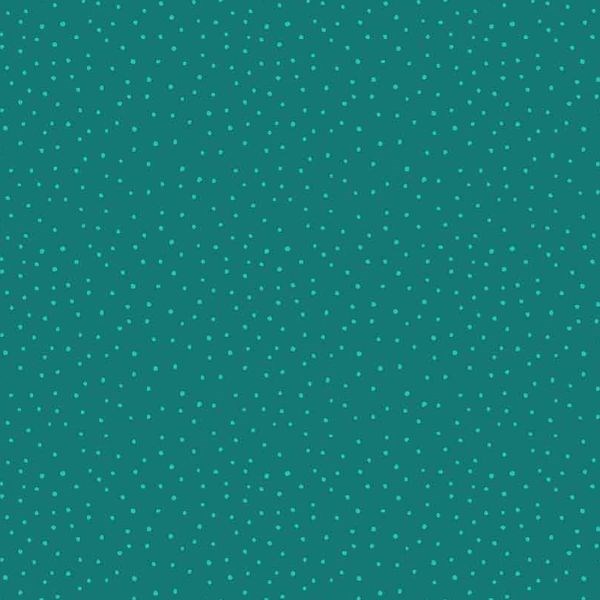 Flora Dots - Teal