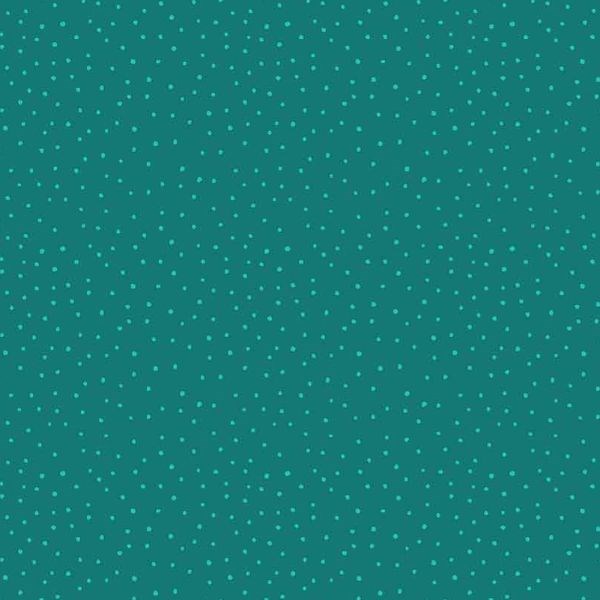 Flora Dots - Teal