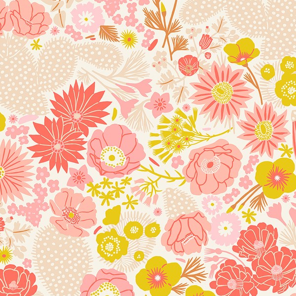 Floral Blooms - Pink