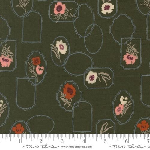 Floral Cameo - Pine