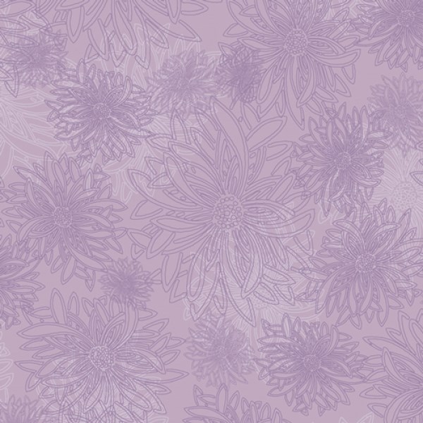 Floral Elements - Lavender Haze