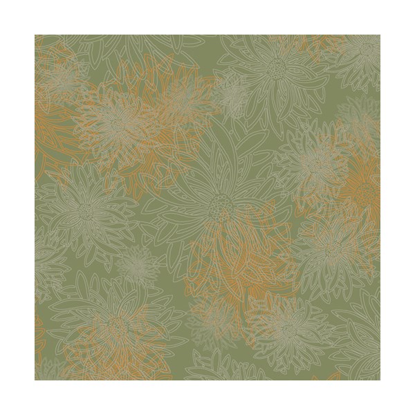 Floral Elements - Dusty Olive