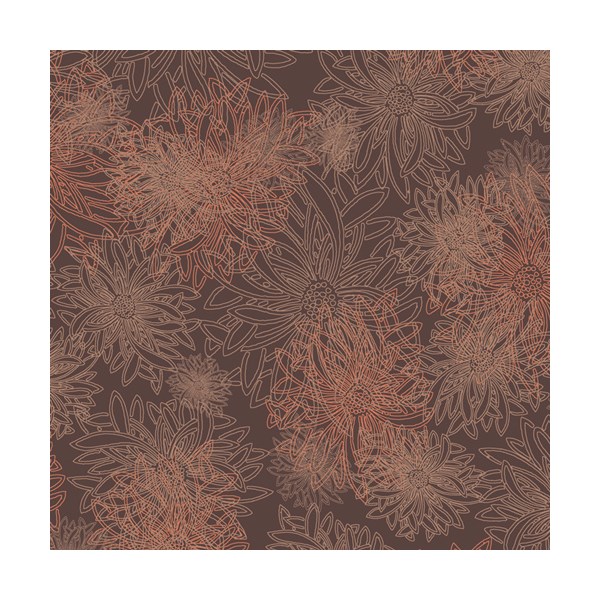Floral Elements - Spicy Brown