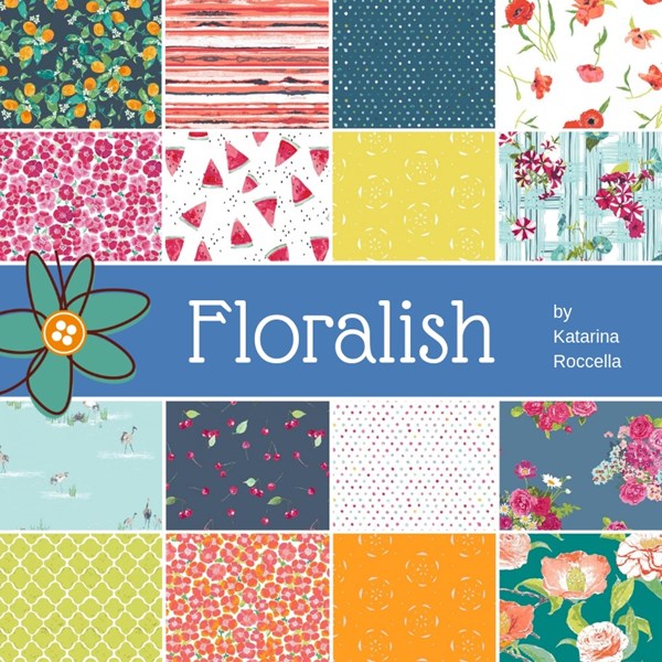 Floralish Fat Quarter Bundle 