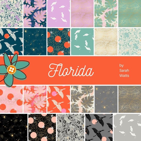 Florida Fat Quarter Bundle | Sarah Watts | 23 SKUs