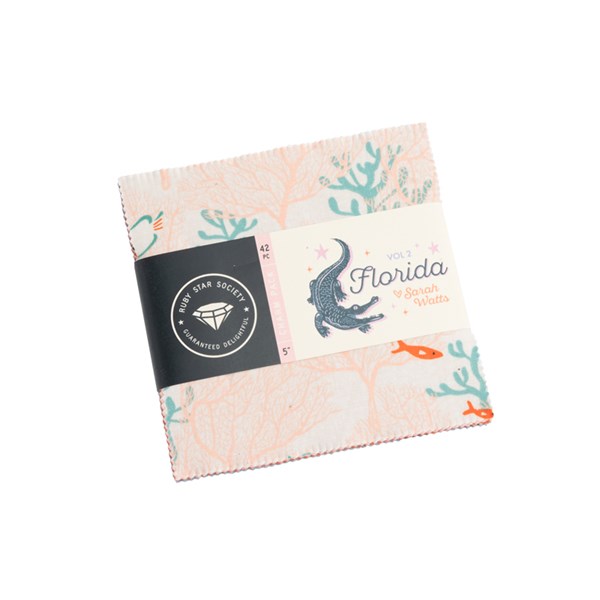 Florida Vol. 2 Charm Pack | Sarah Watts | 42 5" Squares