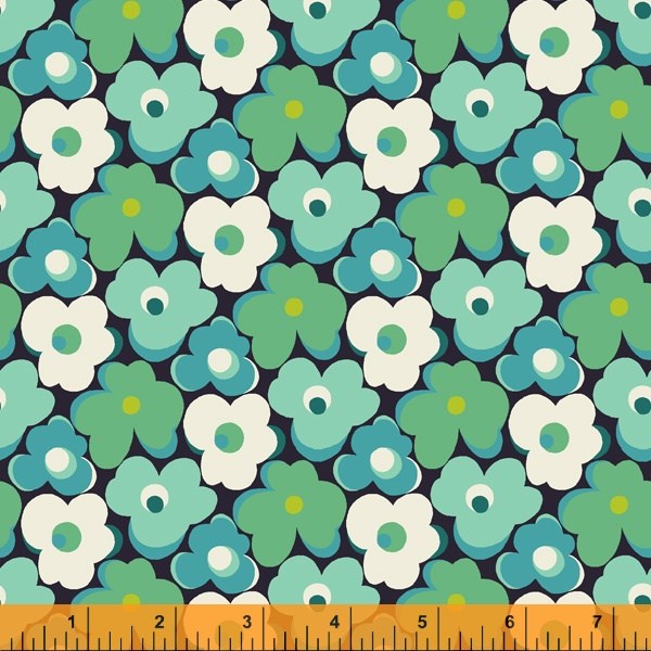 Flower Bump - Teal