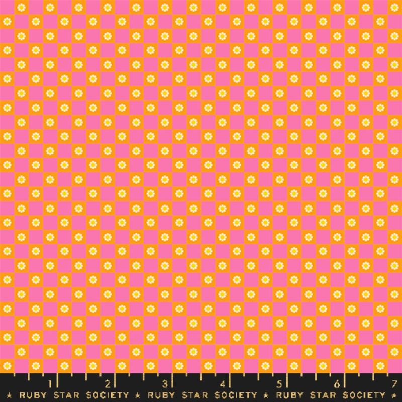 Flower Check - Orange