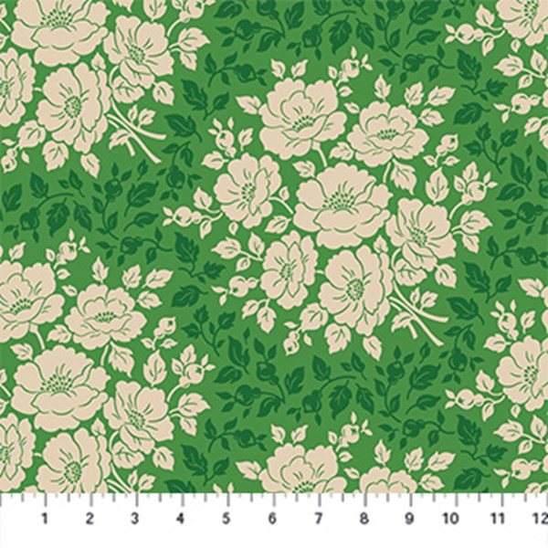 Flower Patches - Green