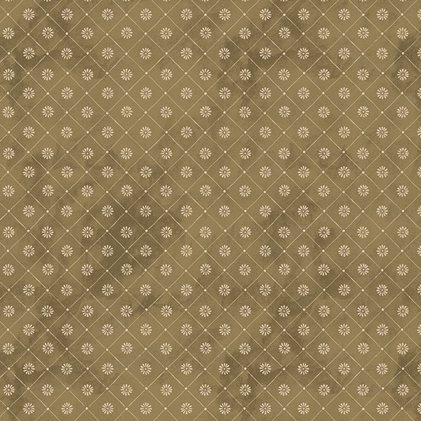 Flower Pattern - Brown