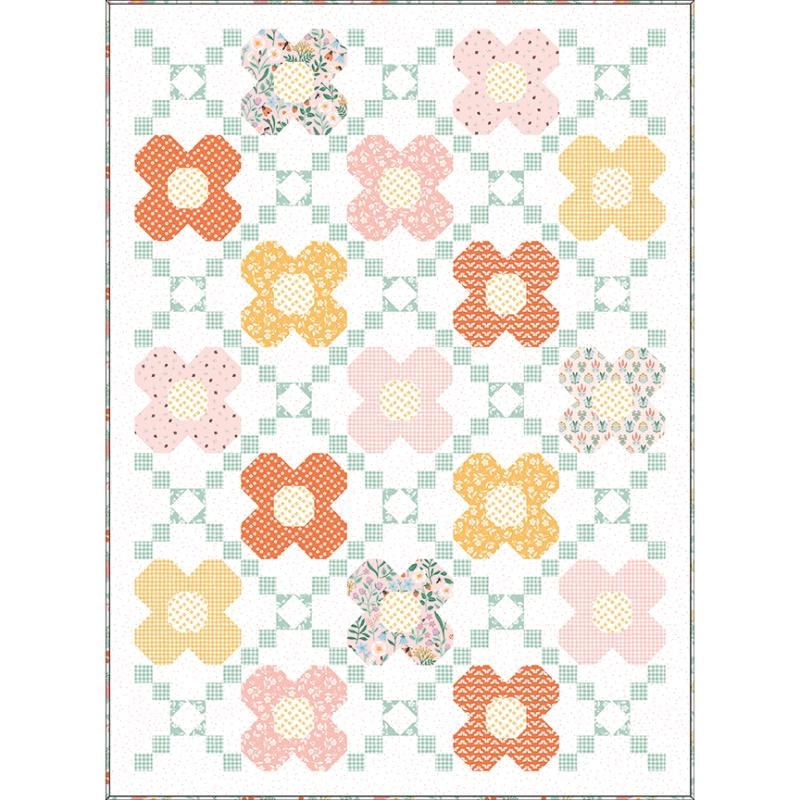 Flower Trellis Quilt Pattern | Frannie B Quilt Company