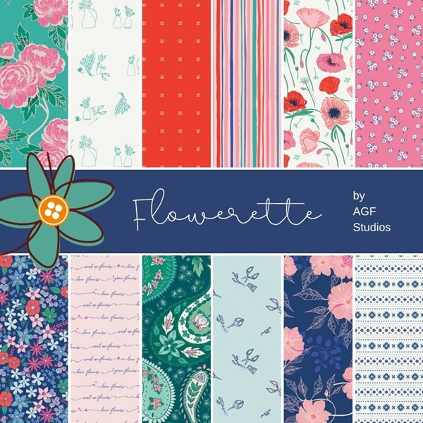 Flowerette Fat Quarter Bundle