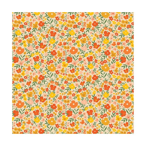 Flowery Meadow - Sunlit FLANNEL