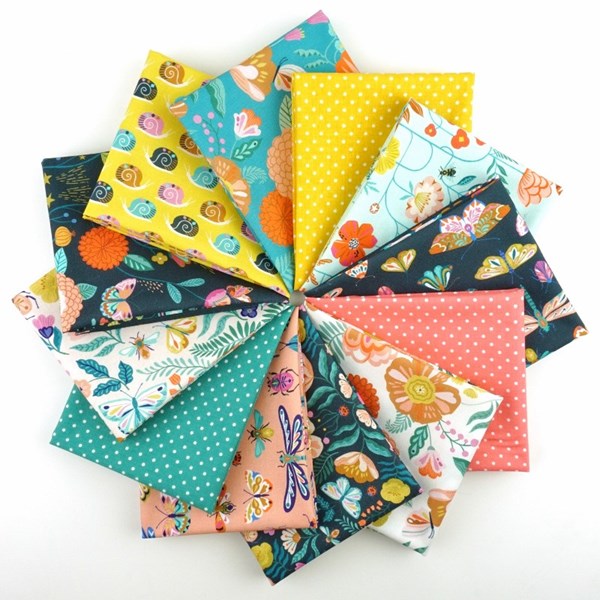 Flutter By Fat Quarter Bundle | Bethan Janine | 12 FQs