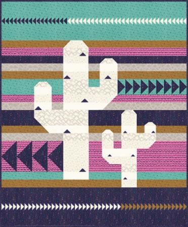 Flying Cactus Quilt Pattern