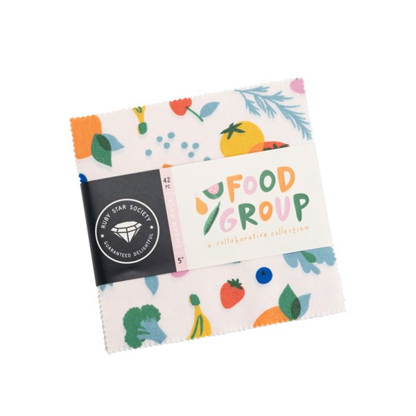 Food Group Charm Pack | Ruby Star Society | 42 PCs