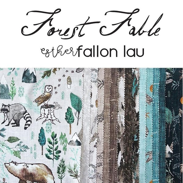 Forest Fable Fat Quarter Bundle | Esther Fallon Lau | 15 FQs
