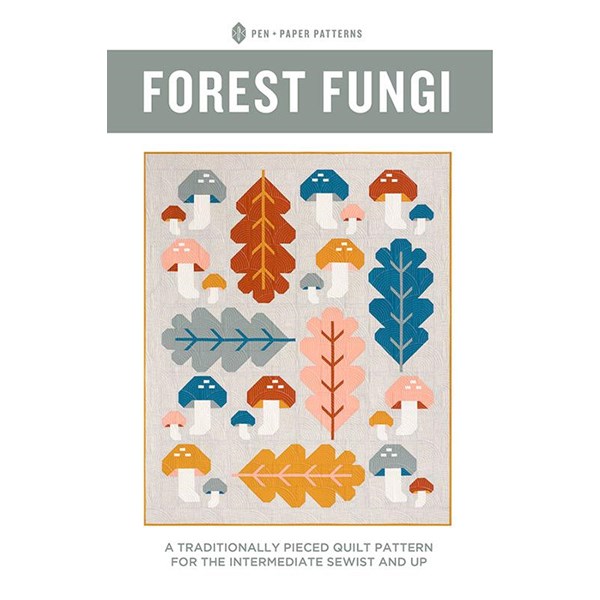 Forest Fungi Quilt Pattern | Pen and Paper Patterns