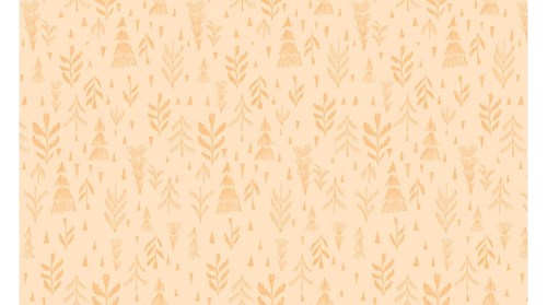 Forest in Peach