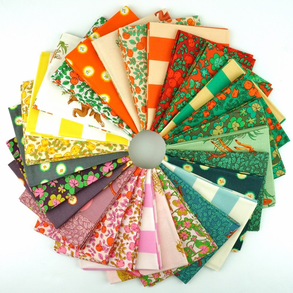 Quilting+Fabric+Hanjunzhao+Woodland+Forest+Fat+Quarters+Fabric+Bundles+18+X+22  for sale online