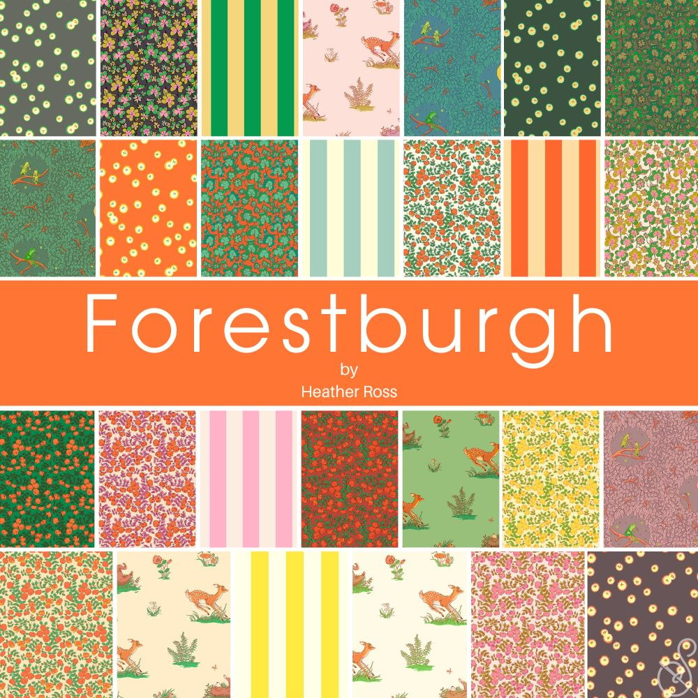 Forestburgh Fat Quarter Bundle | Heather Ross | 27 FQs