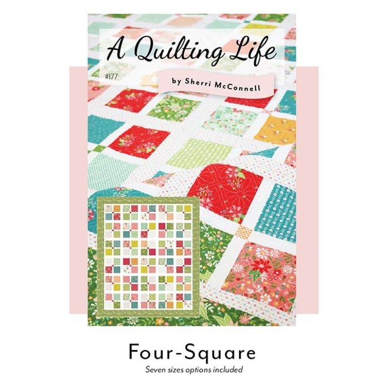 Four-Square Quilt Pattern | A Quilting Life