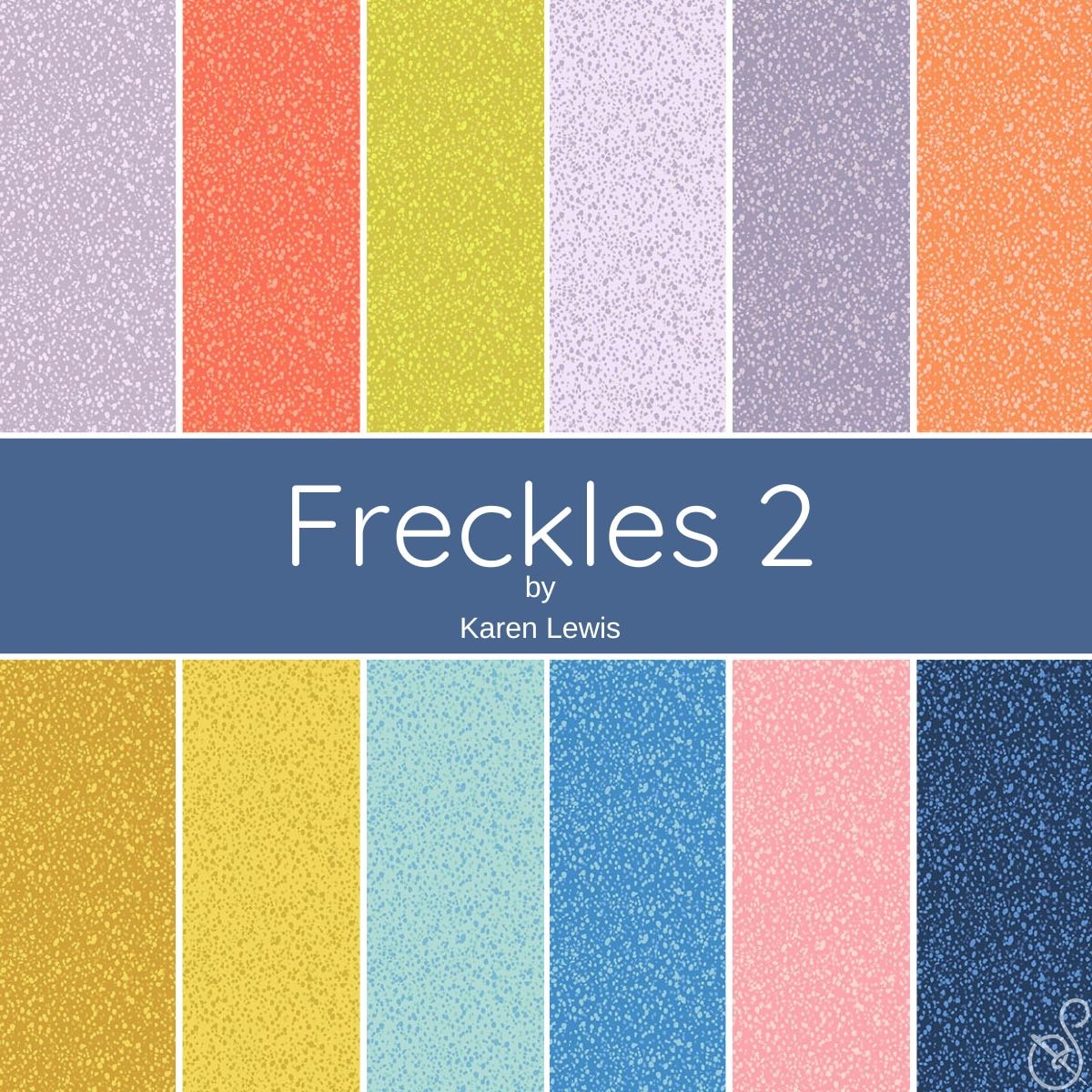 Freckles 2 Fat Quarter Bundle | Karen Lewis | 12 FQs