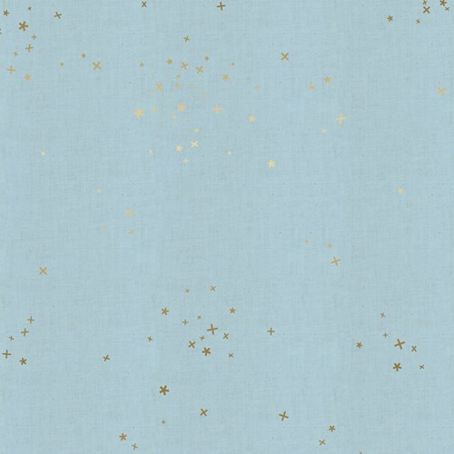 Freckles - Baby Blues Unbleached Metallic