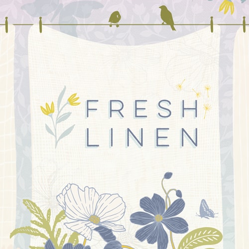 Fresh Linen Half Yard Bundle | Katie O'Shea | 16 SKUs