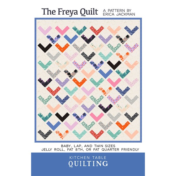 The Freya Quilt Pattern | Kitchen Table Quilting