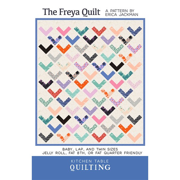 The Freya Quilt Pattern | Kitchen Table Quilting