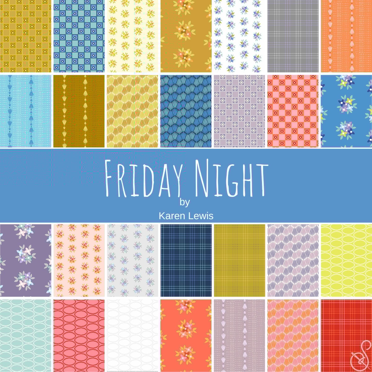 Friday Night Jelly Roll | Karen Lewis | 40 PCs