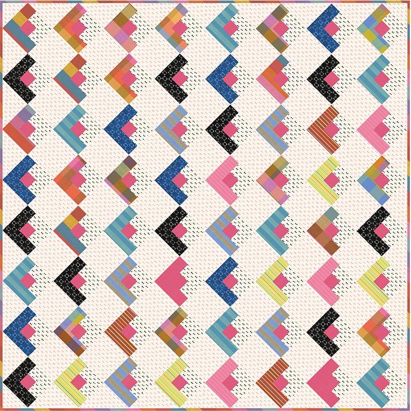 Friendship Knot Quilt Kit | Warp and Weft Ooh Lucky Lucky | Alexia Abegg