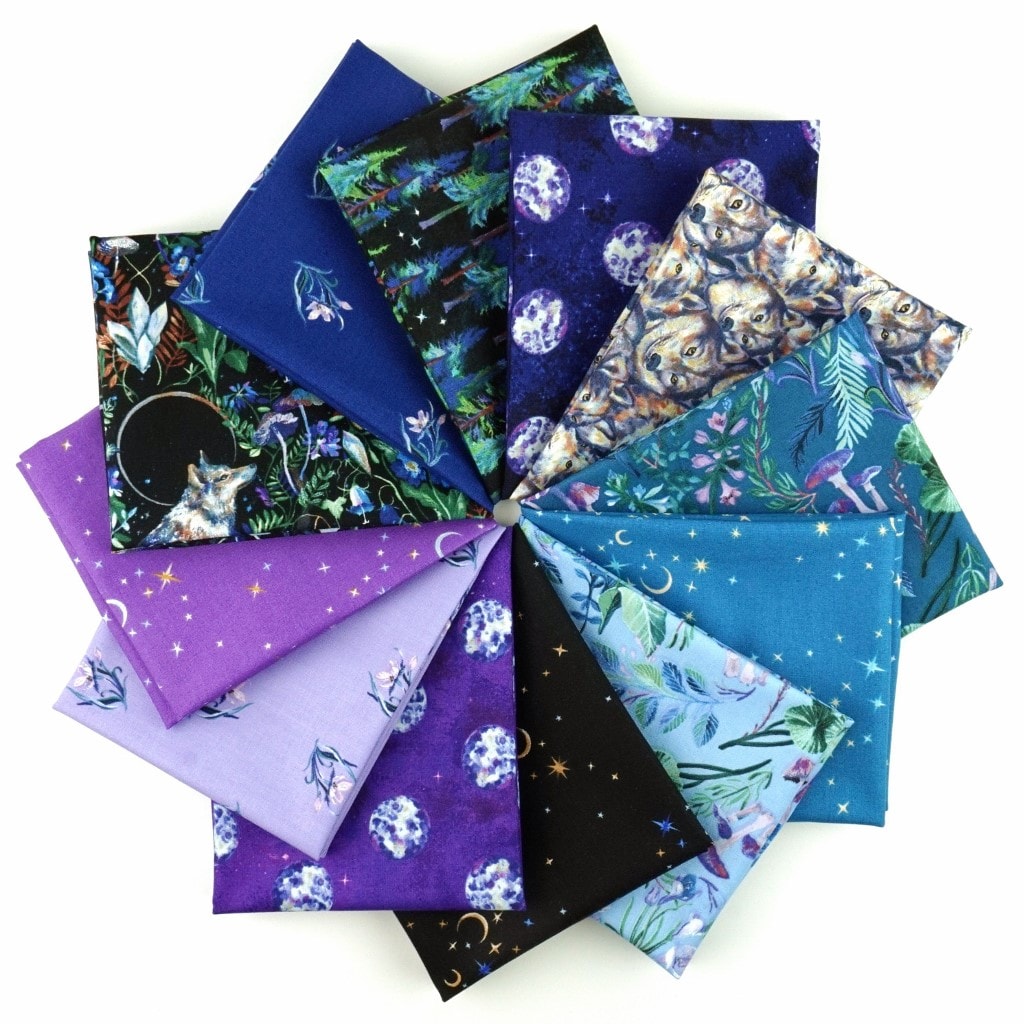 Full Moon Fat Quarter Bundle | Clara McAllister | 12 FQs