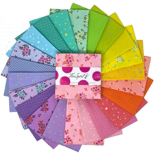 Full Moon Forest 2- 5" Charm Pack | Tula Pink | 42 PCs