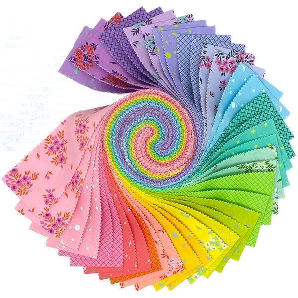 Full Moon Forest 2 Jelly Roll | Tula Pink | 40 PCs