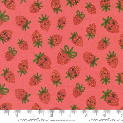 Funny Valentine Strawberries - Coral