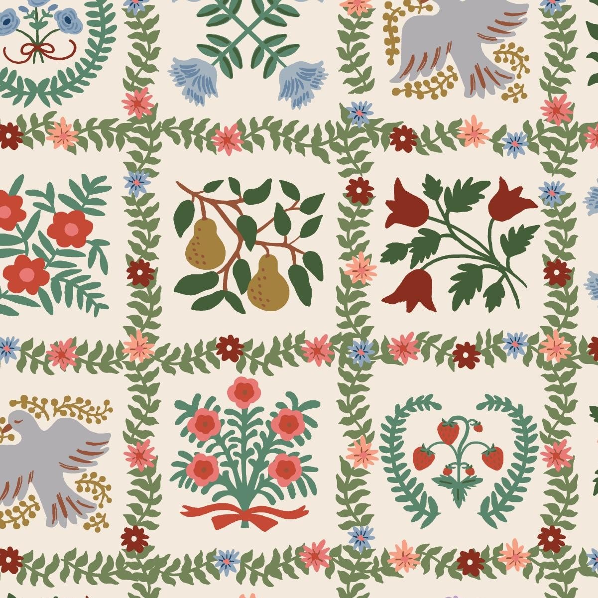 Garden Album - Cream CANVAS