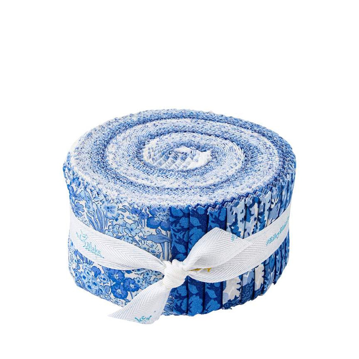 Garden Party Rolie Polie | Liberty Fabrics | 40 PCs - Blue China