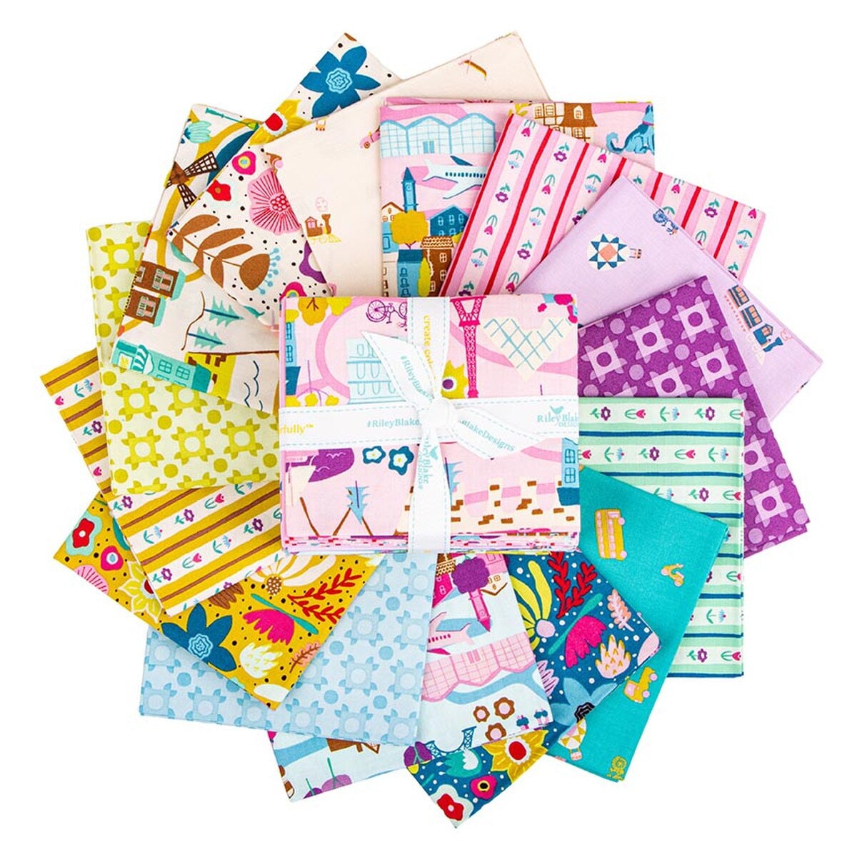 The Genesis of a Journey Fat Quarter Bundle | Genesis Hall | 15 FQs