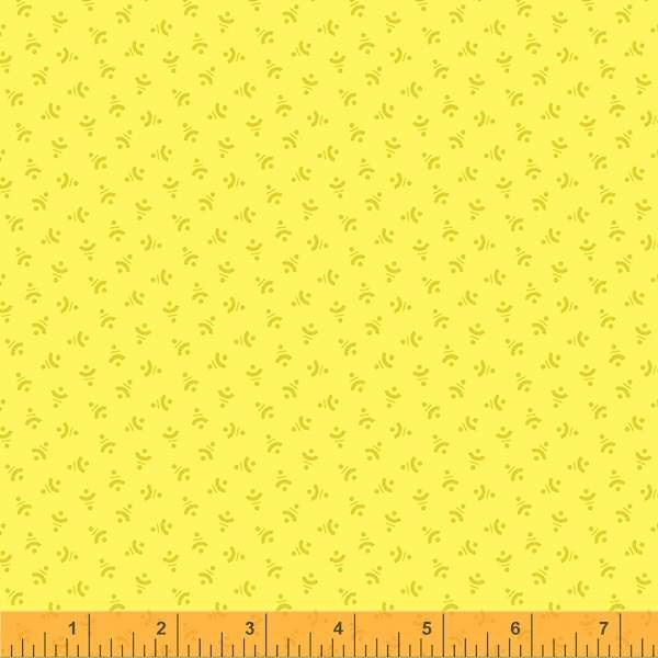 Geo Ditsy - Yellow