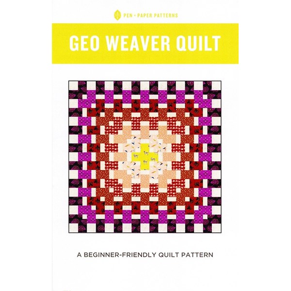 Geo Weaver Quilt Pattern by Pen and Paper Patterns