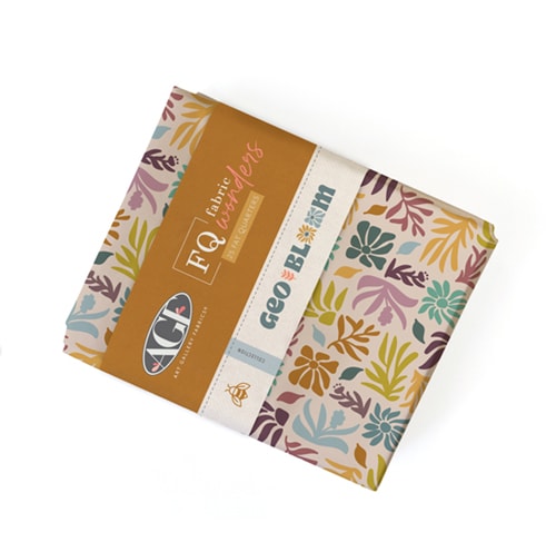 GeoBloom Fat Quarter Bundle | Sewcial Bee Collective | 25 FQs
