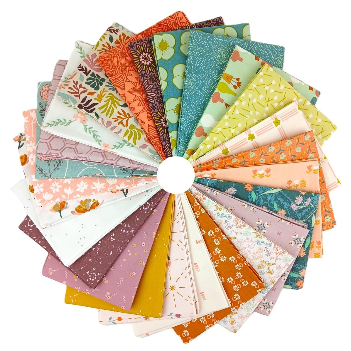 GeoBloom Layer Cake | Sewcial Bee Collective | 42 PCs