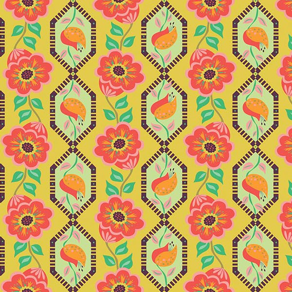 Geometric Petals - Dandelion