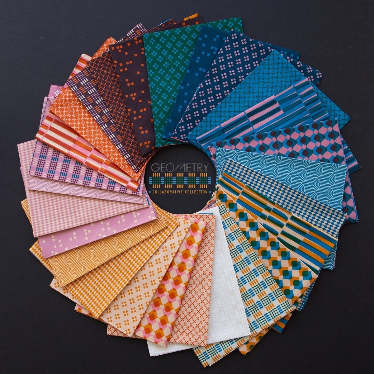 Geometry Fat Quarter Bundle | RSS Collaboration | 26 SKUs