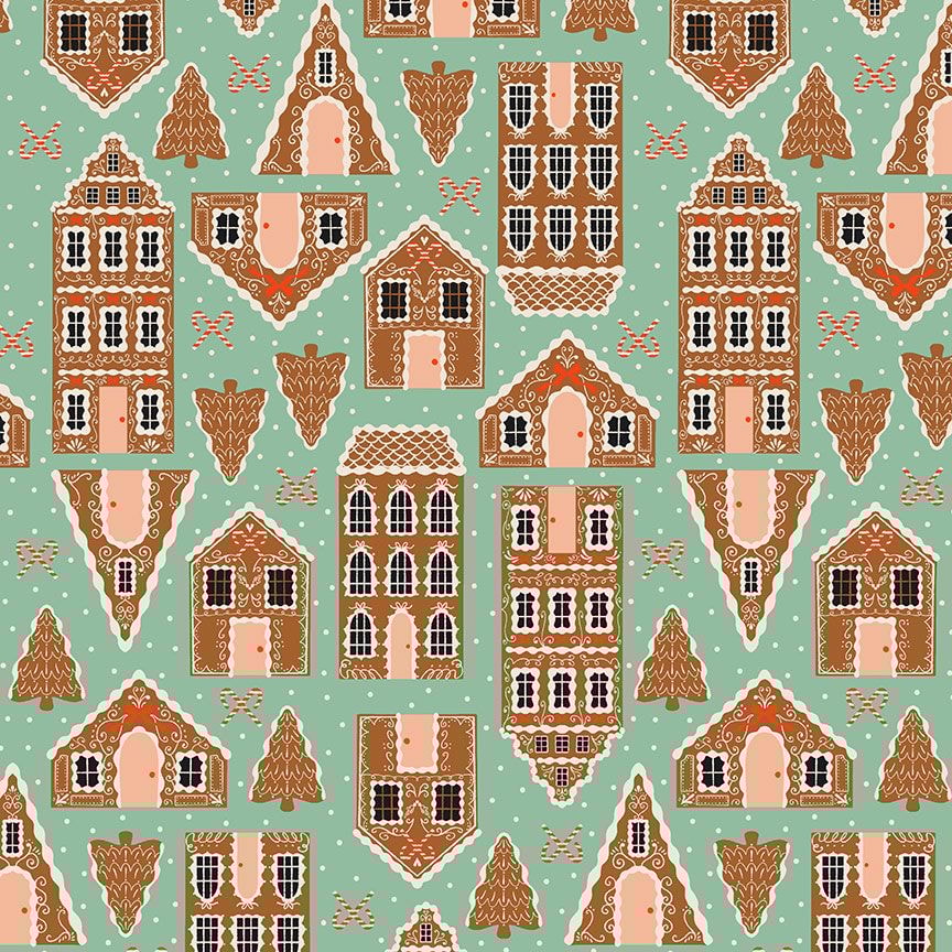 Gingerbread Houses - Jade