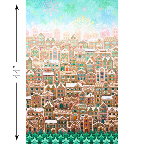 Gingerbread Houses Single Border